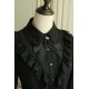 Faeries Daffodil Walking Out Of The Morning Mist Embroidered Blouse(Reservation/Full Payment Without Shipping)